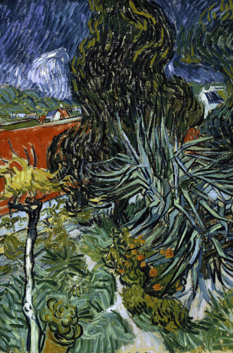 The garden of Dr Gachet in Auvers - Van Gogh Painting On Canvas